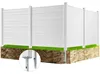 VEVOR 4xPannelli recinzione da giardino 122x122cm Anteprima dell’immagine prodotto 2