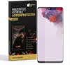 A product box and a smartphone screen protector. Produktbild-Vorschau