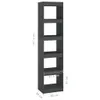 vidaXL Bücherregal/Raumteiler Grau 40x30x167,5 cm Produktbild-Vorschau 9