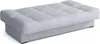 A light gray sofa bed is shown from a slightly elevated side angle against a white background. Produktbild-Vorschau