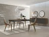 Luxus Esszimmer Set Esstisch 4x Stühle  Luxus Anrichte mit Produktbild-Vorschau 2