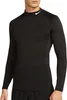 Nike Dri-Fit Fitness Mock-Neck Long-Sleeve Top Black/White Produktbild-Vorschau 6