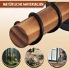 ZMH lampada da parete nera con interruttore illuminazione Anteprima dell’immagine prodotto 6