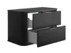 Rodan | Waschbeckunterschrank 80cm | Schwarz Matt - Holz | Produktbild-Vorschau 13