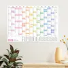 Wandkalender 2025 / A2 / Rainbow / mit Extra A3 + Produktbild-Vorschau 6