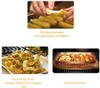 Collage of images showing food preparation and cooking. Anteprima dell’immagine prodotto
