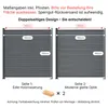 MinteChill WPC Gartenzaun, Sichtschutzzaun Komplettset Produktbild-Vorschau 6