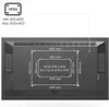 Diagram showing VESA mounting dimensions for a TV. Voir les images du produit