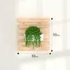 Wandpflanzer Holz 30 cm, Wand Blumentopf Halter, Massivholz Produktbild-Vorschau 2