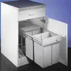 WESCO 787911-85 Trieur de déchets 40 (2x20) litres DOUBLE 4 Voir les images du produit 3