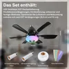 Deckenventilator mit Beleuchtung – LED Ventilator mit Produktbild-Vorschau 6