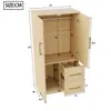 Merax Kinder Kleiderschrank mit 2 Schubladen und Produktbild-Vorschau 6