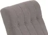 Houpací křeslo HWC-K10, polohovatelné, dřevo  látka/textil Náhled obrázku produktu 3