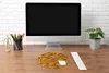 MuchoWow® Mauspad Mousepad Tigerdruck - Orange - Schwarz Produktbild-Vorschau 4