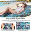 (Tropical Blue) Nafukovací lehátko, ultralehké, přenosné, Náhled obrázku produktu 5