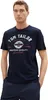 Tom Tailor T-Shirt Kurzarmshirt mit Rundhalsausschnitt und Produktbild-Vorschau 3