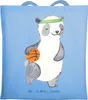 Mr. & Mrs. Panda Tote Bag Panda Basketball - Sky Blue - Produktbild-Vorschau 1
