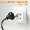 AIORBER 2er Set steckdosenadapter 2fach, Vertikal Produktbild-Vorschau 3