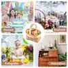 12 Stücke Mini Rattan Korb Miniatur Geschenkbox Produktbild-Vorschau 5