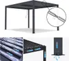 Pergola bioclimatica in alluminio "Windsor" - 3 x 4 m - Anteprima dell’immagine prodotto 3