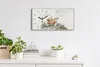 Wandkunst Leinwand Bild Uhr 60x30 Zeichnung Antike See Mann Produktbild-Vorschau 3