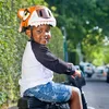 Fahrradhelm für Kinder | Orange Tiger | Crazy Safety | Produktbild-Vorschau 4