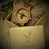 Holzwerk MY BEE Damen & Herren Holz Uhr mit Leder Armband & Produktbild-Vorschau 7