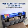 STILVORA Polsterbett 90x190cm Jugendbett Mit USB-Anschluss Produktbild-Vorschau 5