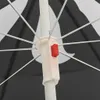 vidaXL Slnečník s oceľovým stožiarom antracit 180 cm Náhľad obrázku produktu 3