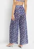 LSCN by Lascana Strandhose blau geblümt Größe 38 Produktbild-Vorschau 3