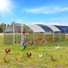 Kurnik Izrielar 3x8x2 m z dachem kopułowym, ocynkowana Podgląd zdjęcia produktu 7