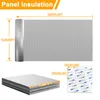 A collage of product images showing insulation material in different forms and sizes, along with adhesive tape. Produktbild-Vorschau