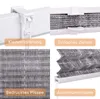 Plissee Klemmfix ohne Bohren 80x120cm Dunkelbraun Produktbild-Vorschau 6
