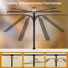 24W LED Schreibtischlampe Klemmbar mit Fernbedienung, 80cm Produktbild-Vorschau 5