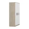 Armoire pour enfants 120 cm - Sonoma/blanc avec poignées Voir les images du produit 8