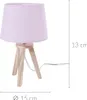 Noční lampička pro dětský pokoj nebo ložnici 31 cm růžové Náhled obrázku produktu 7