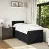 The Living Store Boxspringbett mit Matratze Schwarz 100x200 Produktbild-Vorschau 4