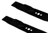 2 X 46 CM Lama per tosaerba McCulloch M46 M46-140WR Anteprima dell’immagine prodotto 2