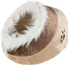 TRIXIE Höhle Minou - beige/braun - 41 × 30 × 50 cm Produktbild-Vorschau 1