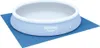 Bestway® PE-Bodenplane 396 x 396 cm, blau, quadratisch Produktbild-Vorschau 4