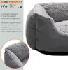 Hundebett Hundekissen Hundekorb 90x70x20 cm Haustierbett Produktbild-Vorschau 3