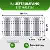 Holzpaket für Gartenzaun Lattenzaun inkl. Schrauben 180 cm Produktbild-Vorschau 4