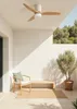 WIND CALM - Leiser Deckenventilator 40W mit technischen Produktbild-Vorschau 4