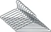 Kleiderbügel, Kleiderbügel aus Metall, verchromt und Produktbild-Vorschau 1