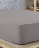 Vency Premium Jersey Spannbettlaken 140x200cm Grau - Produktbild-Vorschau 3