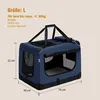 Faltbare Hundebox L 70x52x50cm, Robuste Transportbox Auto Produktbild-Vorschau 2