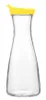 Karaffe mit Deckel, 1,0 ltr., weiß, Glas : Karaffe mit Produktbild-Vorschau 4