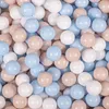 A pile of pastel-colored balls. Voir les images du produit