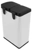 Doppel Tretmülleimer Edelstahl 60 L Mülltrennsystem Produktbild-Vorschau 9