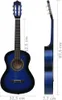 vidaXL Klassikgitarre für Anfänger und Kinder Blau 1/2 34" Produktbild-Vorschau 12